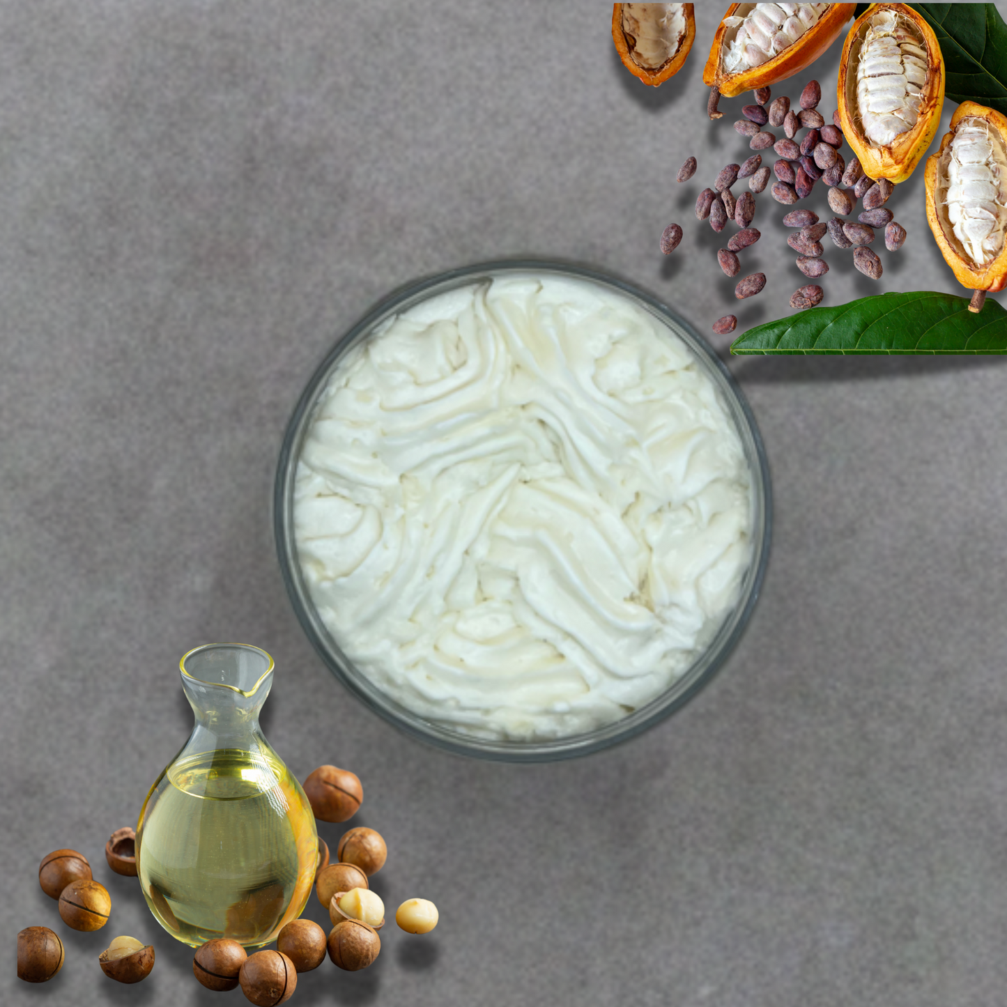 Chantilly de  Cacao et huile de Macadamia - Nourrissant & Protectice